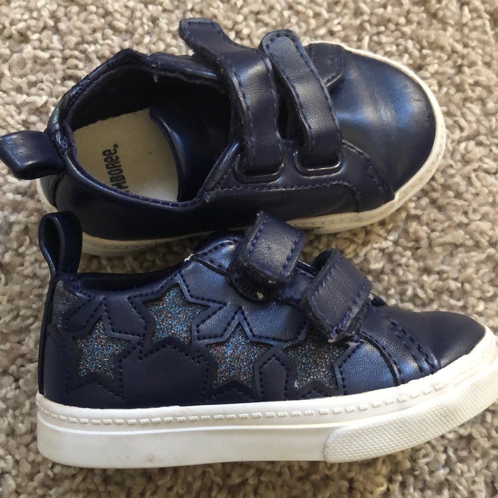Blue star shoes
